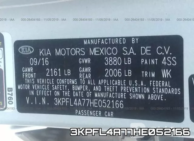 3KPFL4A77HE052166 фото 10