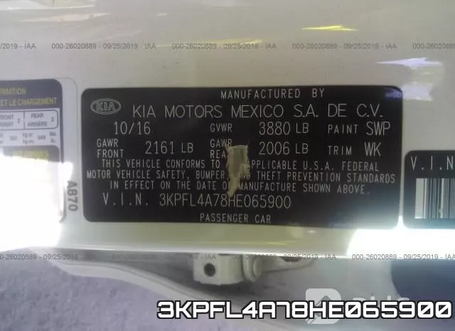 3KPFL4A78HE065900 фото 10