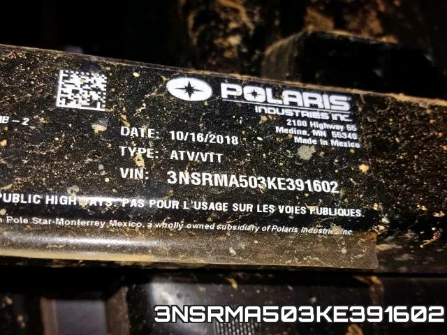 3NSRMA503KE391602 фото 2