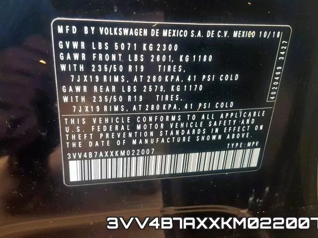 3VV4B7AXXKM022007 фото 2