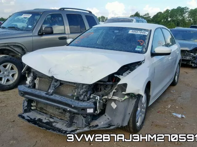3VW2B7AJ3HM270591 фото 3