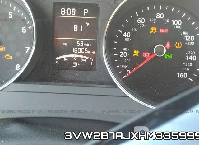 3VW2B7AJXHM335999 фото 8
