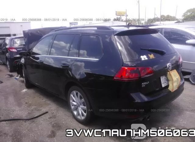 3VWC17AU7HM506063 фото 4