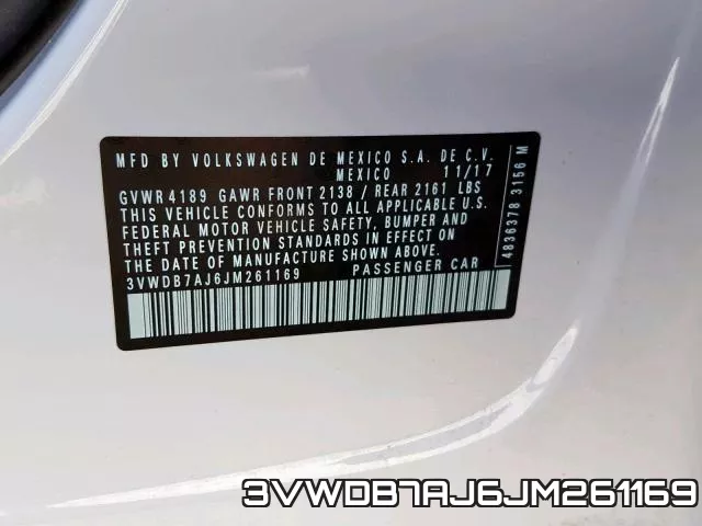 3VWDB7AJ6JM261169 фото 2