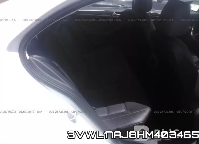 3VWL17AJ8HM403465 фото 9