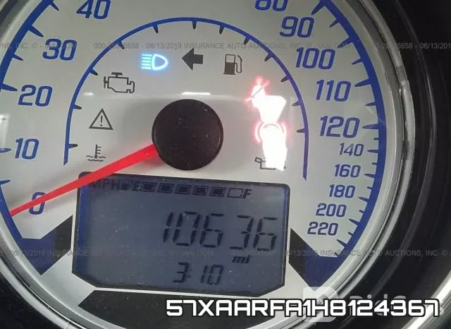 57XAARFA1H8124367 фото 8
