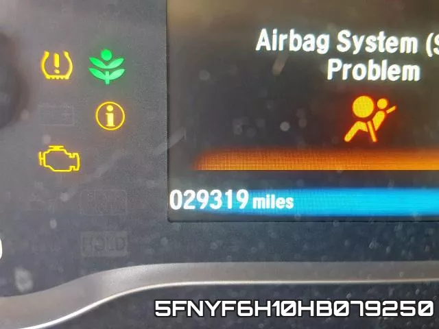 5FNYF6H10HB079250 фото 9