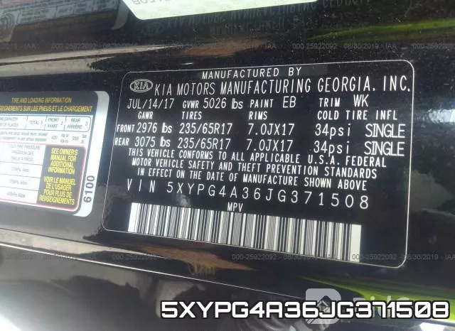 5XYPG4A36JG371508 фото 10