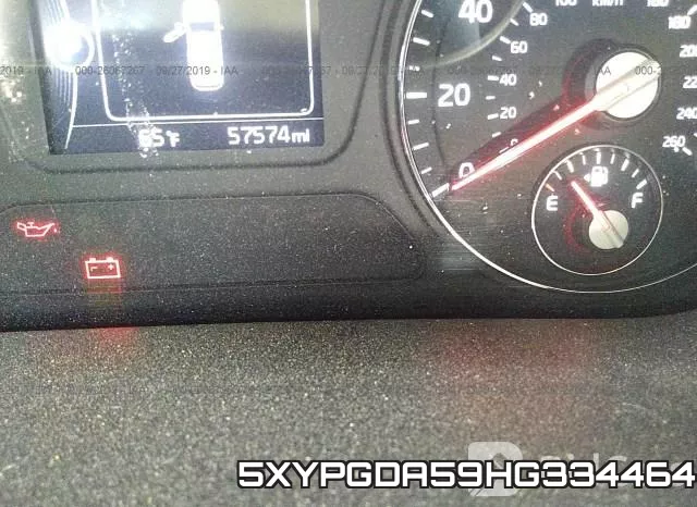 5XYPGDA59HG334464 фото 8