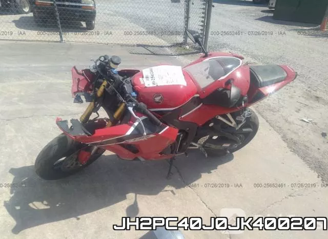 JH2PC40J0JK400207 фото 3