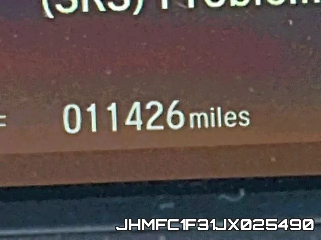 JHMFC1F31JX025490 фото 9