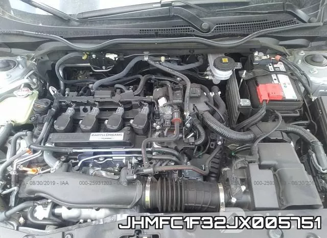JHMFC1F32JX005751 фото 2