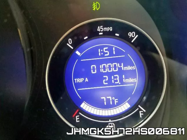 JHMGK5H72HS006811 фото 9