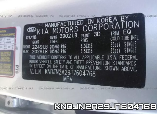 KNDJN2A29J7604768 фото 10