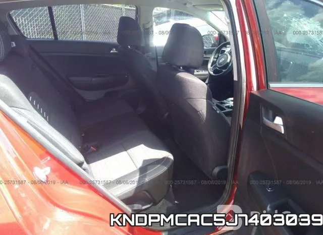 KNDPMCAC5J7403039 фото 9