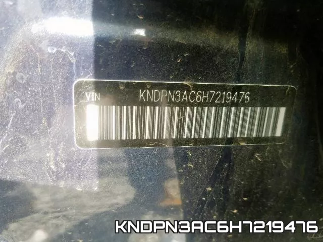 KNDPN3AC6H7219476 фото 2