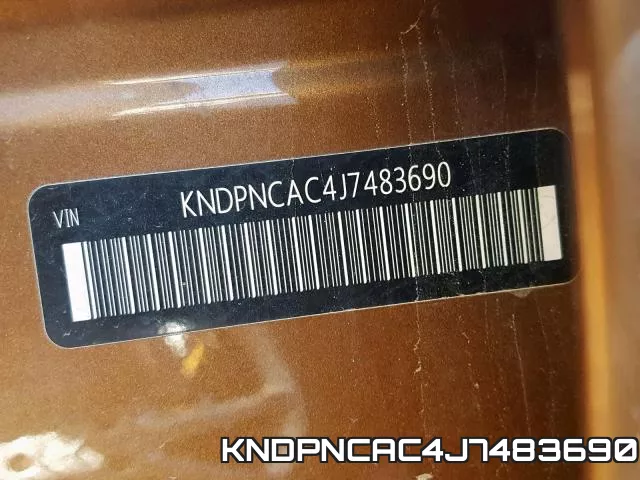 KNDPNCAC4J7483690 фото 2
