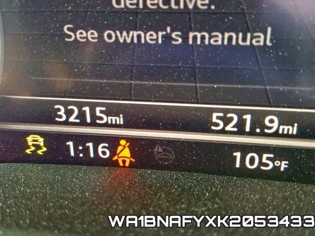 WA1BNAFYXK2053433 фото 9