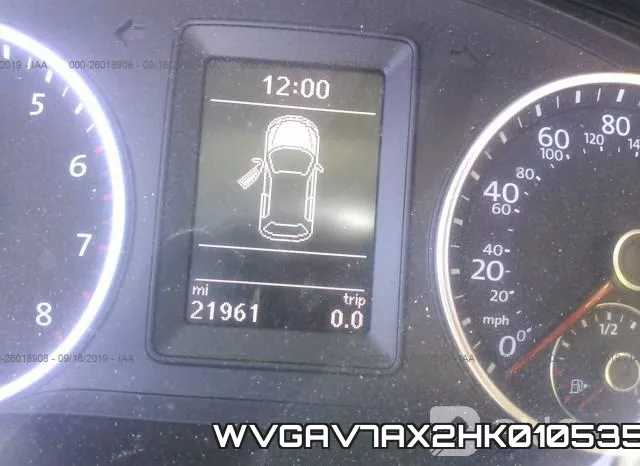 WVGAV7AX2HK010535 фото 8