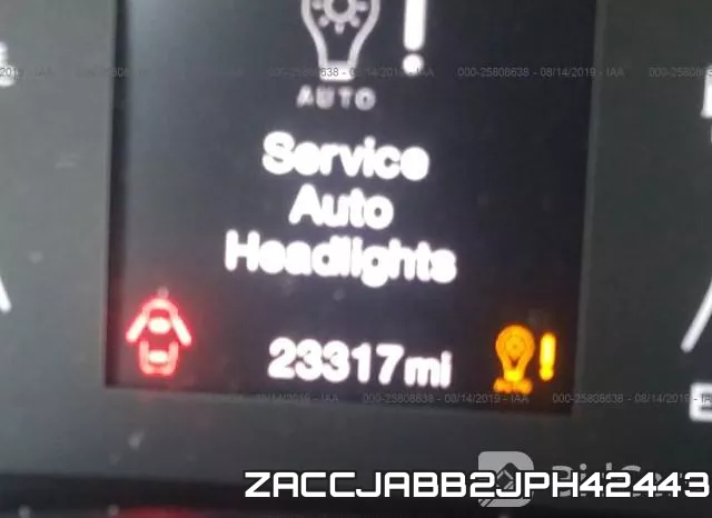 ZACCJABB2JPH42443 фото 8