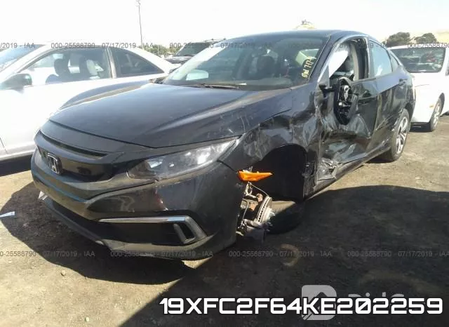 19XFC2F64KE202259 фото 3