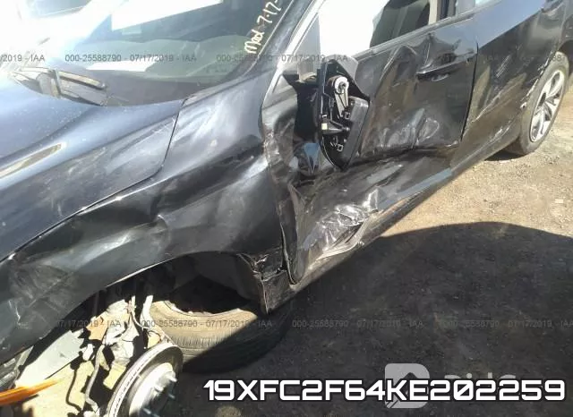 19XFC2F64KE202259 фото 7