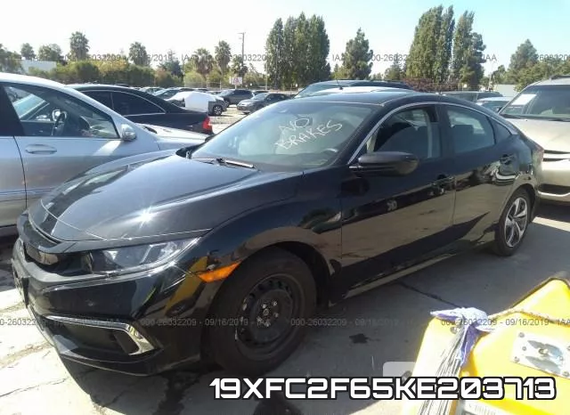 19XFC2F65KE203713 фото 3