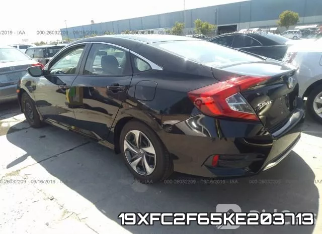 19XFC2F65KE203713 фото 4