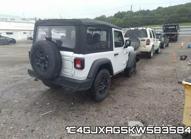 1C4GJXAG5KW583584 фото 5