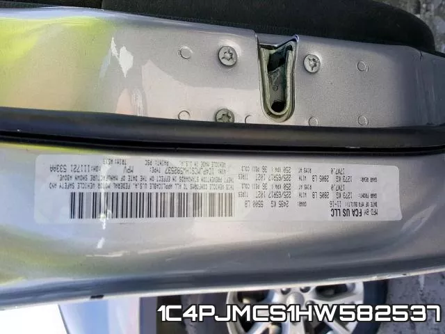 1C4PJMCS1HW582537 фото 2