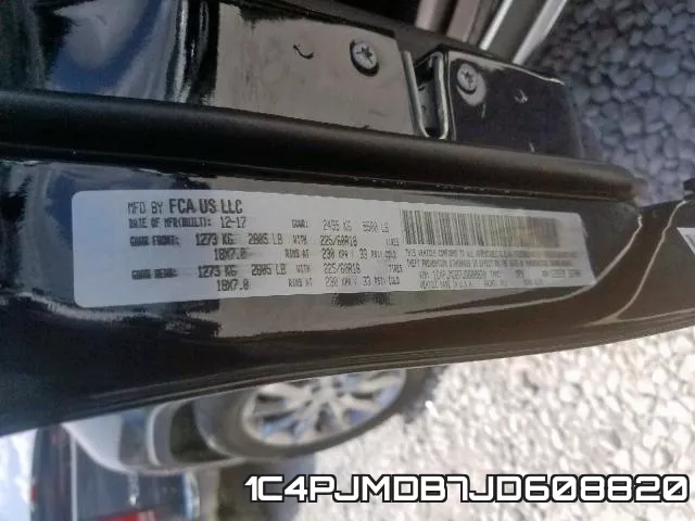 1C4PJMDB7JD608820 фото 2