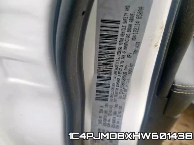 1C4PJMDBXHW601438 фото 2