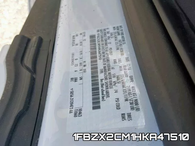 1FBZX2CM1HKA47510 фото 2