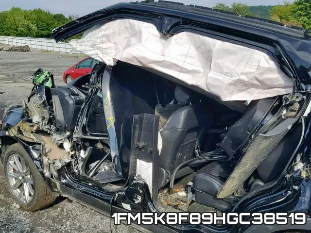 1FM5K8F89HGC38519 фото 2