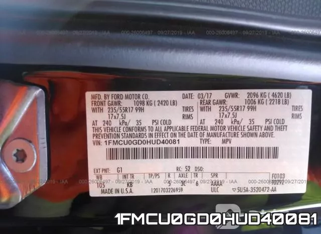 1FMCU0GD0HUD40081 фото 10