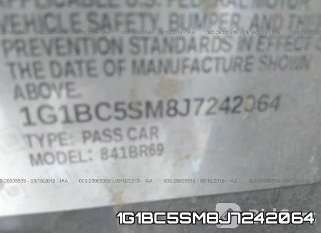 1G1BC5SM8J7242064 фото 10