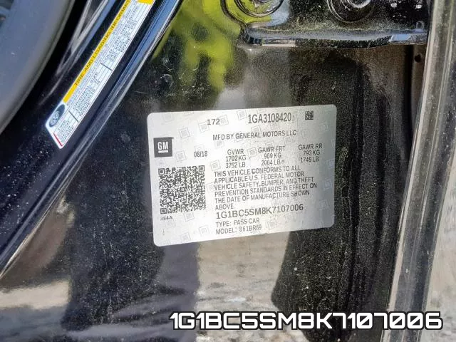 1G1BC5SM8K7107006 фото 2