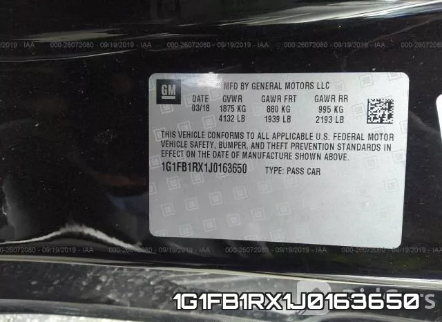 1G1FB1RX1J0163650 фото 10