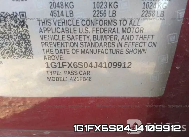 1G1FX6S04J4109912 фото 10