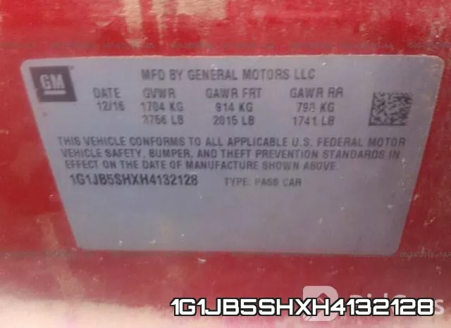 1G1JB5SHXH4132128 фото 10