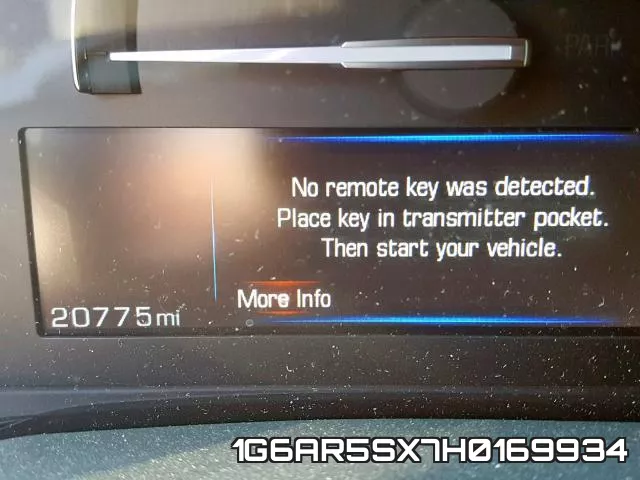 1G6AR5SX7H0169934 фото 9