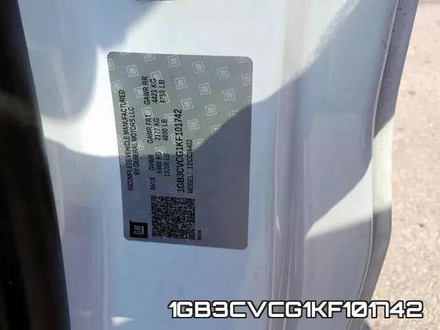 1GB3CVCG1KF101742 фото 2
