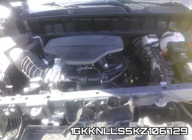 1GKKNLLS5KZ106729 фото 2
