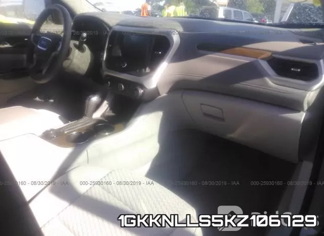 1GKKNLLS5KZ106729 фото 6