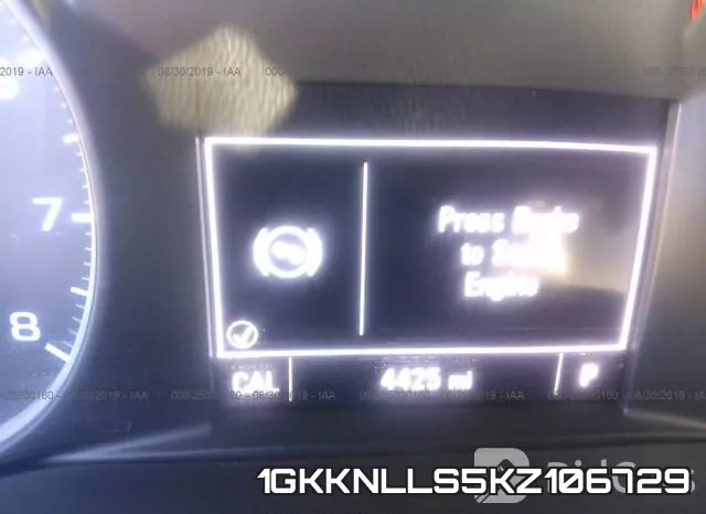 1GKKNLLS5KZ106729 фото 8