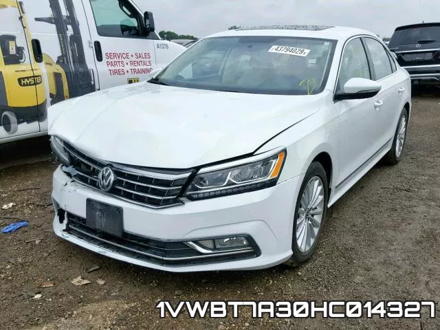 1VWBT7A30HC014327 фото 3