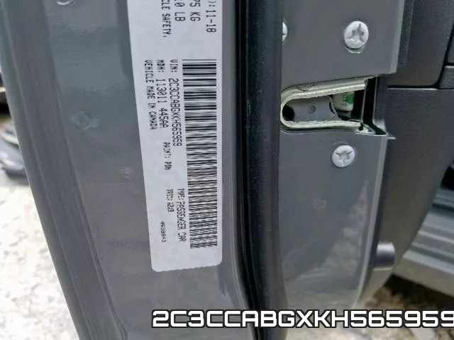 2C3CCABGXKH565959 фото 2
