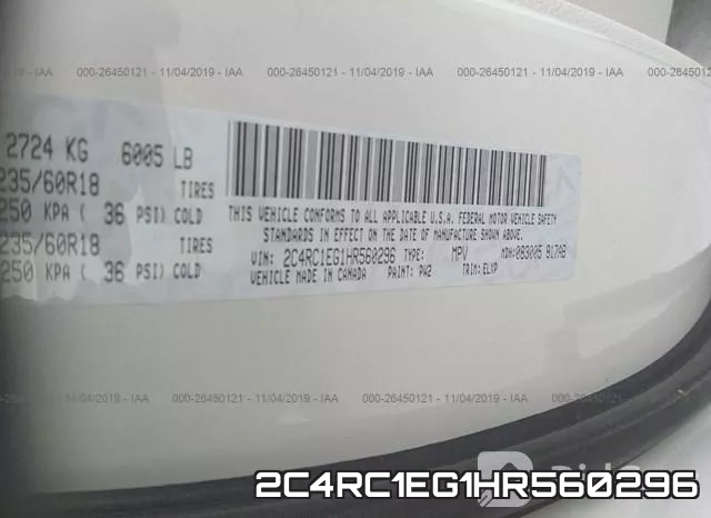 2C4RC1EG1HR560296 фото 10