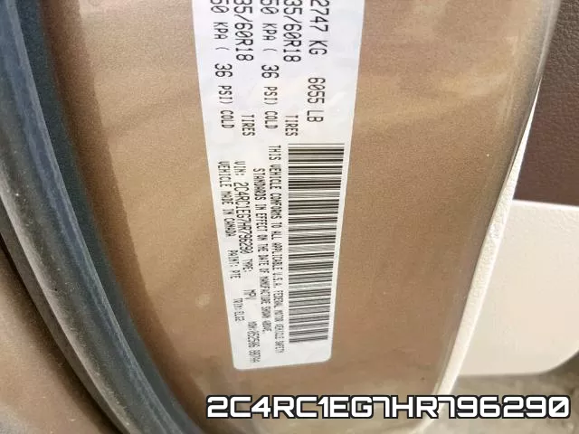 2C4RC1EG7HR796290 фото 2