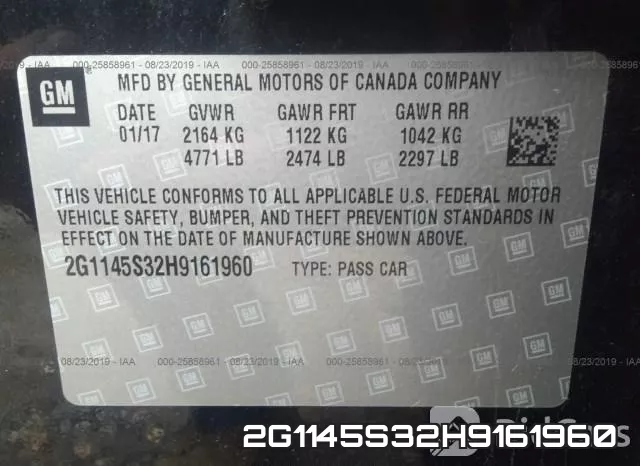2G1145S32H9161960 фото 10